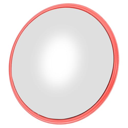 TOBBOMEY Professioneller Verkehrsspiegel Rund Innen Sicherheits Außenspiegel für Garage Einfahrt und Straßenverkehr mit Klarem Bruchsicherem Aluminium spiegel für Überwachung und von TOBBOMEY