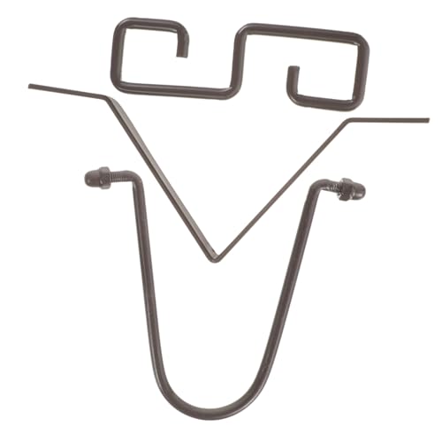TOBBOMEY Regenketten Haken V Förmiger Adapter aus Metall Rostfrei Wetterfest für Fallrohr Regenrinne Installation und Befestigung von TOBBOMEY
