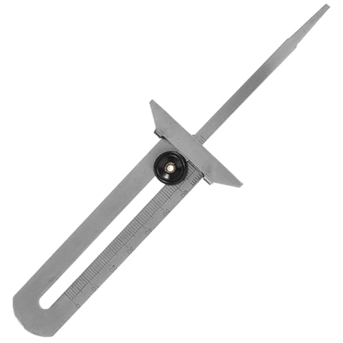 TOBBOMEY Reifenprofiltiefenmesser Edelstahl Präzisions Messwerkzeug für Auto Motorrad Lkw Kompakt Tragbar mit Kreisdesign für Sichere Reifenprofiltiefe Messung TOBBOMEY Reifenprofiltiefenmesser Edelstahl Präzisions Messwerkzeug für Auto Motorrad Lkw Kompakt Tragbar mit Kreisdesign für Sichere Reifenprofiltiefe Messung von TOBBOMEY