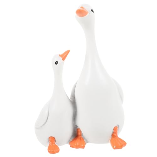 TOBBOMEY Resin Figurine Desktop Dekoration Harz Statue Kunsthandwerk Kompakt Elegantes Design für Wohnzimmer Büro Schlafzimmer von TOBBOMEY