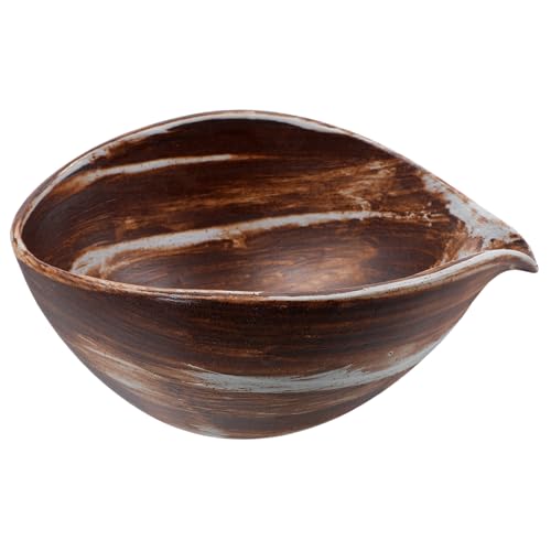 TOBBOMEY Retro Teebecher aus Keramik im Japanischen Stil Handgefertigter Gongdao Becher mit Glatter Oberfläche für Matcha und Oolong Tee Abgerundete Kanten Langlebig und Einfach zu von TOBBOMEY