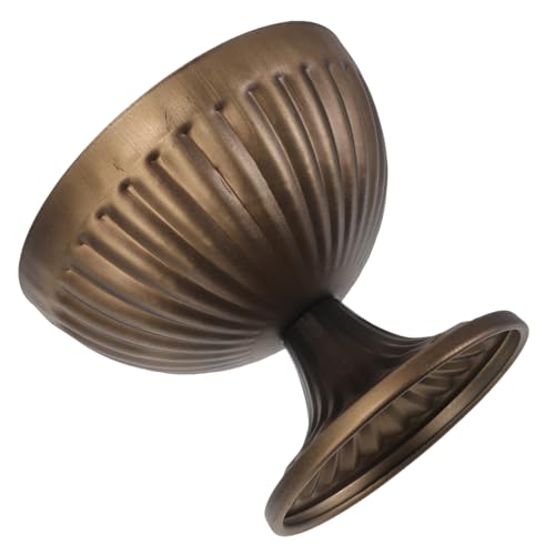 TOBBOMEY Römischer Vintage Blumentopf aus Eisen mit Stabilem Sockel Dekorativer Blumenübertopf für Hochzeitstisch Vielseitiger Urnenpflanzer für Innen Außendekor Elegante Blumenvase von TOBBOMEY