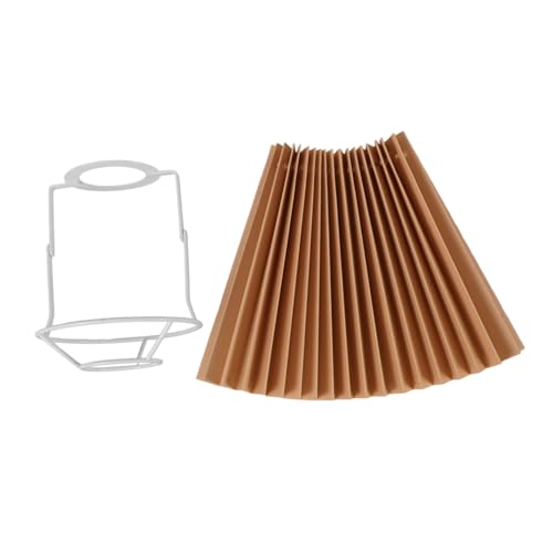 TOBBOMEY Rotierbarer Lampenschirm im Regenschirm Design Kreativer Plissee Lampenschirm für Tischlampen und Stehlampen Hochwertige Abdeckung für Wohnräume und Schlafzimmer TOBBOMEY Rotierbarer Lampenschirm im Regenschirm Design Kreativer Plissee Lampenschirm für Tischlampen und Stehlampen Hochwertige Abdeckung für Wohnräume und Schlafzimmer von TOBBOMEY