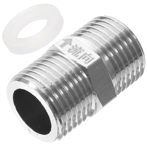 TOBBOMEY Rückschlagventil aus Kupfer Hochtemperaturbeständig Korrosionsresistent Rückflussverhinderer für Solar warmwassergeräte Wasserzähler Toiletten und Sanitärinstallationen von TOBBOMEY