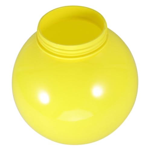 TOBBOMEY Runder Lampenschirm Ersatzglobus Wasserdichtes Acryllicht für Garten und Straßenlaterne Durchmesser Dekorative Beleuchtung für Außenbereiche von TOBBOMEY
