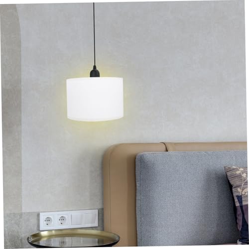 TOBBOMEY Runder Stoff lampenschirm Beige Fassung Abnehmbar Vintage Design Für Decken Wand Tischlampen Wohnzimmer Schlafzimmer Küche TOBBOMEY Runder Stoff lampenschirm Beige Fassung Abnehmbar Vintage Design Für Decken Wand Tischlampen Wohnzimmer Schlafzimmer Küche von TOBBOMEY