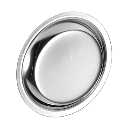 TOBBOMEY Runder Teebeutelhalter aus Edelstahl Kleiner Teetassenteller Hitzebeständig und Kratzfest Haushalts teebeutel untersetzer Praktisches Tablett für Zuhause Teezimmer und Restaurant TOBBOMEY Runder Teebeutelhalter aus Edelstahl Kleiner Teetassenteller Hitzebeständig und Kratzfest Haushalts teebeutel untersetzer Praktisches Tablett für Zuhause Teezimmer und Restaurant von TOBBOMEY