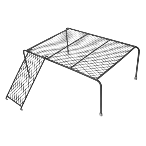 TOBBOMEY Rutin Hühnerkäfig Plattform aus Metall mit Leiter Robustes Hühnerhalter Regal zur Käfigversorgung Platzsparend und Leicht zu Reinigen Geeignet für Kleine Hühner und Haustiere TOBBOMEY Rutin Hühnerkäfig Plattform aus Metall mit Leiter Robustes Hühnerhalter Regal zur Käfigversorgung Platzsparend und Leicht zu Reinigen Geeignet für Kleine Hühner und Haustiere von TOBBOMEY