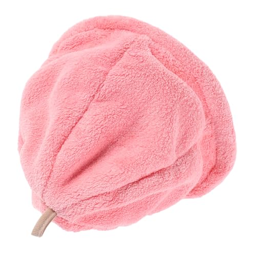 TOBBOMEY Saunahut Traditionell Atmungsaktiv Unisex Sauna Zubehör Duschkappe für Sauna und Dusche Geschenkidee für und Frauen in Wassermelonenrot von TOBBOMEY