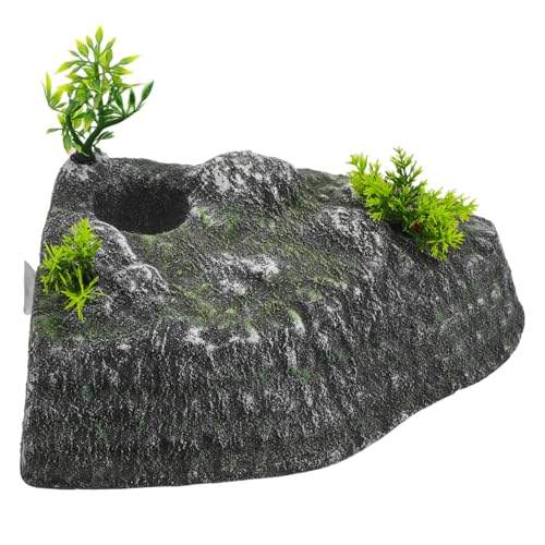 TOBBOMEY Schildkrötenplattform mit Kletterrampe und Versteck Schwimmende für Aquarium und Terrarium Multifunktionale Basking Spot für Reptilien und Wasserschildkröten TOBBOMEY Schildkrötenplattform mit Kletterrampe und Versteck Schwimmende für Aquarium und Terrarium Multifunktionale Basking Spot für Reptilien und Wasserschildkröten von TOBBOMEY