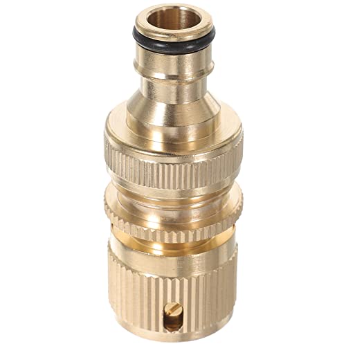 TOBBOMEY Schnellkupplung Gartenschlauchadapter Messing Wasserhahn Anschluss Verbinder Langlebig Einfache Installation Sichere Verbindung für Bewässerungssysteme TOBBOMEY Schnellkupplung Gartenschlauchadapter Messing Wasserhahn Anschluss Verbinder Langlebig Einfache Installation Sichere Verbindung für Bewässerungssysteme von TOBBOMEY