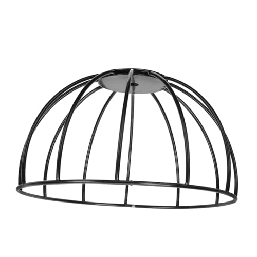 TOBBOMEY Schwarzer Hohler Lampenschirm aus Lampenfassung DIY Lampenschirmhalterung für Tischlampe und Deckenleuchte Einfache Installation Elegantes Design für Wohnzimmer und Schlafzimmer TOBBOMEY Schwarzer Hohler Lampenschirm aus Lampenfassung DIY Lampenschirmhalterung für Tischlampe und Deckenleuchte Einfache Installation Elegantes Design für Wohnzimmer und Schlafzimmer von TOBBOMEY