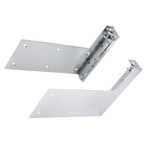 TOBBOMEY Schwere Wandhalterungen aus Stahl für Hängeschränke Stabile Montagebeschläge mit Hoher Tragkraft Robustes Metallbefestigungssystem für Badezimmer Küchenschränke von TOBBOMEY