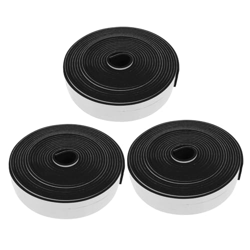 TOBBOMEY Selbstklebendes Hochdichtes Dichtungsband für Fenster und Türen Teiliges Langlebiger Moosgummi Schaumstoff Einfach Zuschneidbar Witterungsbeständig und Verschleißfest Schwarz TOBBOMEY Selbstklebendes Hochdichtes Dichtungsband für Fenster und Türen Teiliges Langlebiger Moosgummi Schaumstoff Einfach Zuschneidbar Witterungsbeständig und Verschleißfest Schwarz von TOBBOMEY