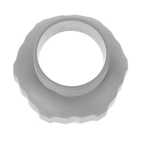 TOBBOMEY Stabiler Pool Skimmer Schlauchadapter aus Kunststoff Langlebiger Ersatz Passend für Intex Schlauch Einfache Installation ohne Werkzeug Korrosionsbeständig und Zuverlässig für von TOBBOMEY