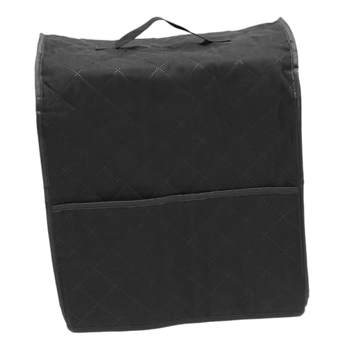 TOBBOMEY Standmixer Schutzhaube Staubdicht mit Tasche für Küchenmixer Aufbewahrung Organizer Küchenhelfer Schwarz von TOBBOMEY