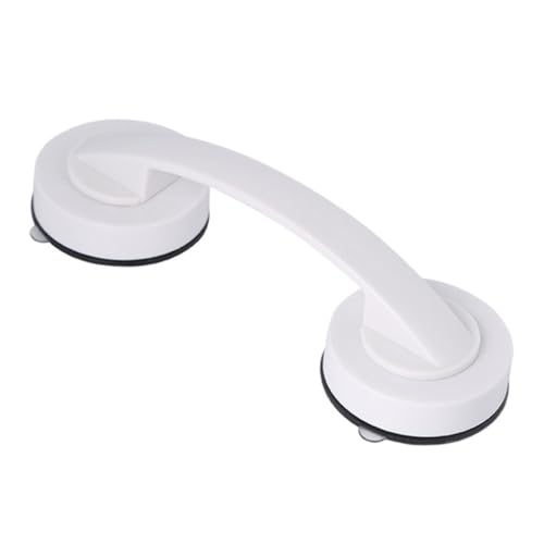 TOBBOMEY Starker Saugnapf Haltegriff Weiß Bohrfrei für Dusche Bad Badewanne Rutschfeste Haltegriffe für Senioren Vielseitig als Tür Schrankgriff Einfache Werkzeug TOBBOMEY Starker Saugnapf Haltegriff Weiß Bohrfrei für Dusche Bad Badewanne Rutschfeste Haltegriffe für Senioren Vielseitig als Tür Schrankgriff Einfache Werkzeug von TOBBOMEY