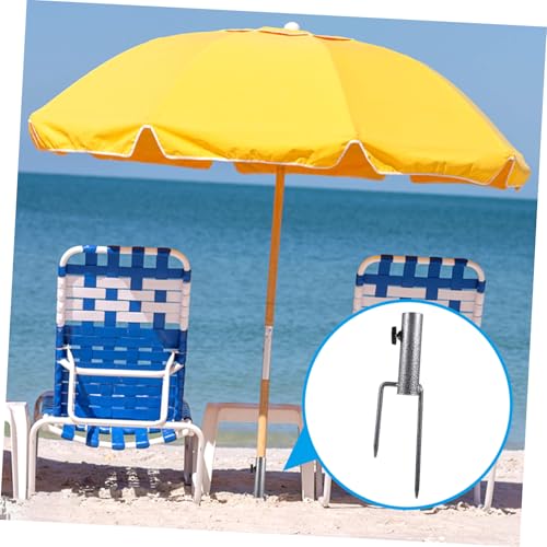 TOBBOMEY Strandschirm Erdspieß Sandanker Sonnenschirmständer Robust Windfest Leicht Tragbar Für Strand Camping Garten Mit Griff Zum Einfachen Einsetzen TOBBOMEY Strandschirm Erdspieß Sandanker Sonnenschirmständer Robust Windfest Leicht Tragbar Für Strand Camping Garten Mit Griff Zum Einfachen Einsetzen von TOBBOMEY