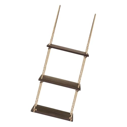 TOBBOMEY Stufiges Hängendes Holz Wandregal aus Kiefernholz Platzsparendes Wandmontage aufbewahrungsregal für Wohnzimmer Küche Bad Dekoratives Schwebendes Regal zur Wanddeko und von TOBBOMEY