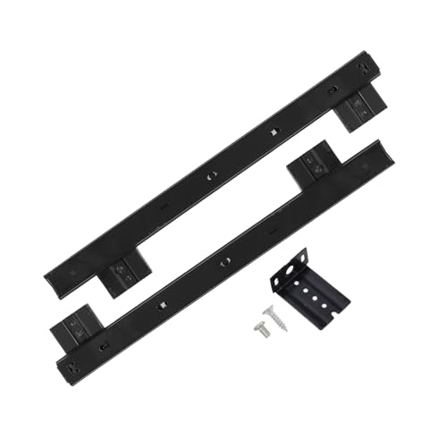 TOBBOMEY Tastaturauszug Ausziehbar mit Stahlkugellager Verstellbare Halterung für Schreibtisch Leiser Multifunktionaler Keyboard Tray für Büro und Möbel Einfache Montage Robust und von TOBBOMEY
