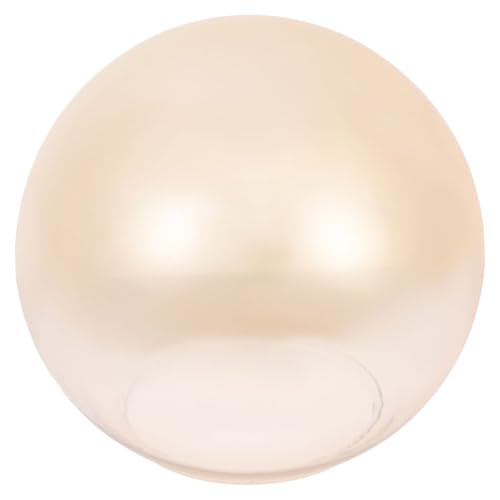 TOBBOMEY Teefarbener Runder Glasschirm Ersatz lampenschirm mit Öffnung Langlebiger Lampenschirm für Pendelleuchte Elegante Leuchtenschirm glasabdeckung für Wohnzimmer und Küche TOBBOMEY Teefarbener Runder Glasschirm Ersatz lampenschirm mit Öffnung Langlebiger Lampenschirm für Pendelleuchte Elegante Leuchtenschirm glasabdeckung für Wohnzimmer und Küche von TOBBOMEY