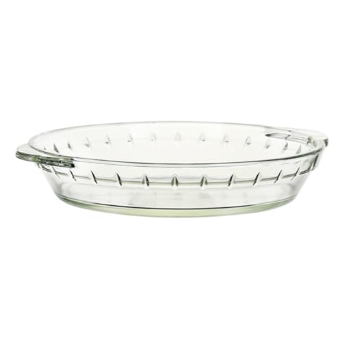 TOBBOMEY Temperaturbeständiges Transparentes Gehärtetes Glasbackblech Mikrowellen und Ofenfestes Haushaltskochgeschirr Vielseitiger Servierteller für Gedämpften Fisch und Pizza TOBBOMEY Temperaturbeständiges Transparentes Gehärtetes Glasbackblech Mikrowellen und Ofenfestes Haushaltskochgeschirr Vielseitiger Servierteller für Gedämpften Fisch und Pizza von TOBBOMEY