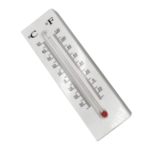 TOBBOMEY Thermometer Schlüsselversteck Außenbereich Dekorativer Schlüssel Safe Versteck Aufbewahrungsbox Praktisch Leicht Handlich Für Haus Schlüssel Hidden Key Holder von TOBBOMEY