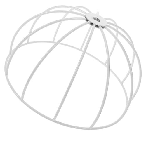 TOBBOMEY Tischlampen Lampenschirmrahmen Weiß Retro DIY Lampenschirm Gestell Robust Stabil für Schreibtisch Nachttisch Beleuchtung Wohnraum Dekoration TOBBOMEY Tischlampen Lampenschirmrahmen Weiß Retro DIY Lampenschirm Gestell Robust Stabil für Schreibtisch Nachttisch Beleuchtung Wohnraum Dekoration von TOBBOMEY