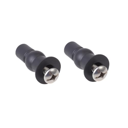 TOBBOMEY Toilettendeckel Befestigungsschrauben Pads Wc Sitz Schrauben aus Robustem Abs und Metall Langlebige Expansion Schrauben für Standard Toiletten Praktische Badezimmer Ersatzteile von TOBBOMEY