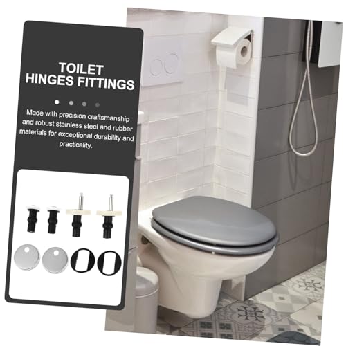 TOBBOMEY Toilettensitz Befestigungsschrauben Edelstahl und Gummi Wc Sitz Schrauben Expansionsmuttern Robustes Reparaturset für Toilettendeckel Langlebige Befestigung Einfache Montage TOBBOMEY Toilettensitz Befestigungsschrauben Edelstahl und Gummi Wc Sitz Schrauben Expansionsmuttern Robustes Reparaturset für Toilettendeckel Langlebige Befestigung Einfache Montage von TOBBOMEY