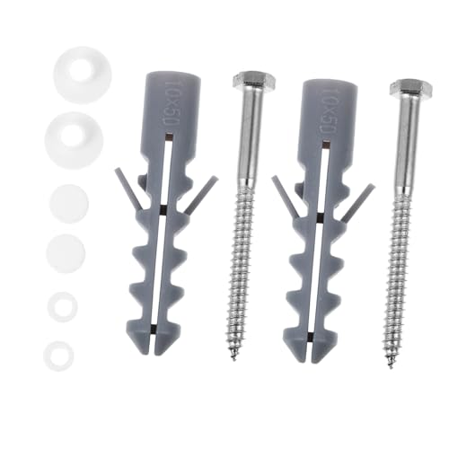 TOBBOMEY Toilettensitz Befestigungsschrauben Wc Montageschrauben Stabile Langlebige Toilettensitz Fixierschrauben Einfache Installation Ersatz für Wc Sitz Befestigung von TOBBOMEY