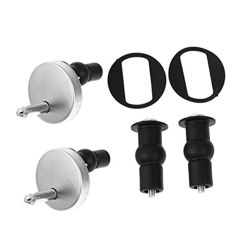 TOBBOMEY Toilettensitz Schrauben Rostfreie Wc Sitz Befestigung mit Gummi expander Langlebige Toilettendeckel Scharnier Schrauben für Stabile Montage und Einfache Installation TOBBOMEY Toilettensitz Schrauben Rostfreie Wc Sitz Befestigung mit Gummi expander Langlebige Toilettendeckel Scharnier Schrauben für Stabile Montage und Einfache Installation von TOBBOMEY