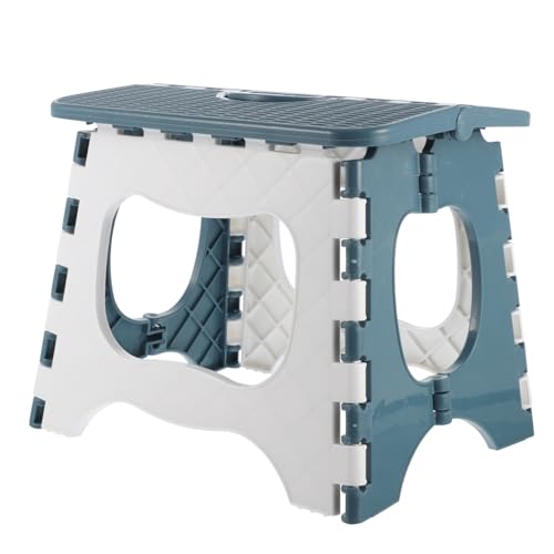 TOBBOMEY Tragbarer Faltbarer Kunststoff hocker Klappbar mit Hoher Belastbarkeit Mini Outdoor Stuhl für Angeln Garten Bad und Haushalt Geeignet für Erwachsene Nordic Blau TOBBOMEY Tragbarer Faltbarer Kunststoff hocker Klappbar mit Hoher Belastbarkeit Mini Outdoor Stuhl für Angeln Garten Bad und Haushalt Geeignet für Erwachsene Nordic Blau von TOBBOMEY