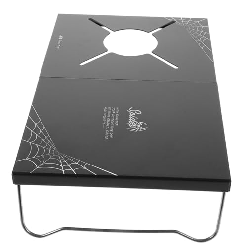 TOBBOMEY Tragbarer Klapp Campingtisch Leicht Kompakt für Grillen Picknick Camping Outdoor Reise Multifunktional Robust von TOBBOMEY