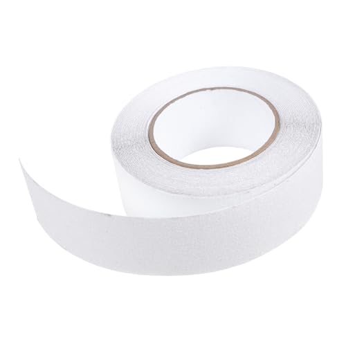TOBBOMEY Transparente Rutsch Klebeband Rutschfestes PVC Tape für Treppenstufen Außen und Innen Wasserbeständig Langlebig Einfach zu Reinigen für Teppich Fliesen Sichere Stufenhaftung von TOBBOMEY