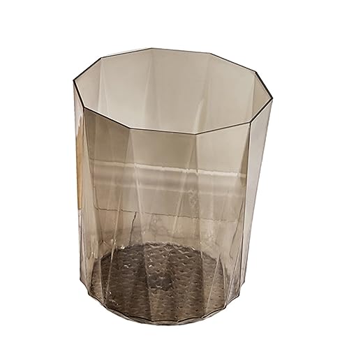 TOBBOMEY Transparenter Desktop Mülleimer aus Dickem Kleine Tischabfallbox mit Großem Fassungsvermögen und Wiederverwendbar für Schlafzimmer und Büro TOBBOMEY Transparenter Desktop Mülleimer aus Dickem Kleine Tischabfallbox mit Großem Fassungsvermögen und Wiederverwendbar für Schlafzimmer und Büro von TOBBOMEY