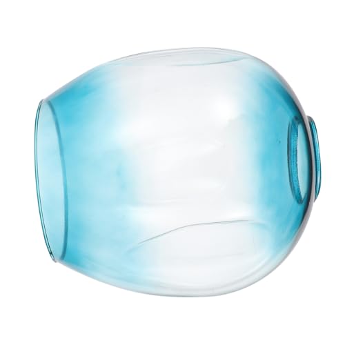 TOBBOMEY Transparenter Lampenschirm aus Glas Europäischer Stil Langlebig und Schlicht Mittelloch Zarte Lampenabdeckung für Wand- Decken Stehleuchten im Schlafzimmer TOBBOMEY Transparenter Lampenschirm aus Glas Europäischer Stil Langlebig und Schlicht Mittelloch Zarte Lampenabdeckung für Wand- Decken Stehleuchten im Schlafzimmer von TOBBOMEY