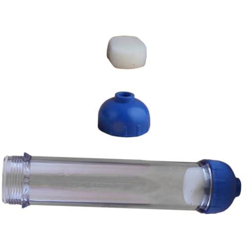 TOBBOMEY Transparentes Wasserfilter gehäuse aus Dickem Kunststoff Sedimentfilterflasche mit Dichtung Wiederverwendbar Einfach zu Befüllen für Hauswasserfiltration und DIY filterfüllung TOBBOMEY Transparentes Wasserfilter gehäuse aus Dickem Kunststoff Sedimentfilterflasche mit Dichtung Wiederverwendbar Einfach zu Befüllen für Hauswasserfiltration und DIY filterfüllung von TOBBOMEY