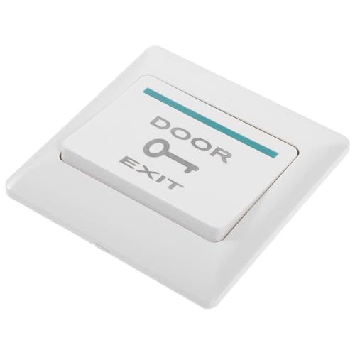 TOBBOMEY Türzugangskontrollpanel Unterputz mit Robustem Türgong wandplattencover Druckknopfschalter zum Verlassen für Büros Cafés Restaurants und Konferenzräume Einfache Montage TOBBOMEY Türzugangskontrollpanel Unterputz mit Robustem Türgong wandplattencover Druckknopfschalter zum Verlassen für Büros Cafés Restaurants und Konferenzräume Einfache Montage von TOBBOMEY