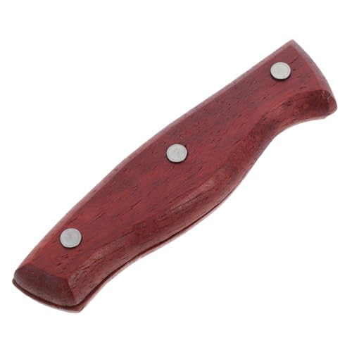 TOBBOMEY Universeller Messergriff aus Massivem Holz Ersatzgriff für Küchenmesser Kochmesser Obstmesser und Fleischmesser Robustes DIY Reparatur für Alte Chinesische Messer Vielseitig von TOBBOMEY