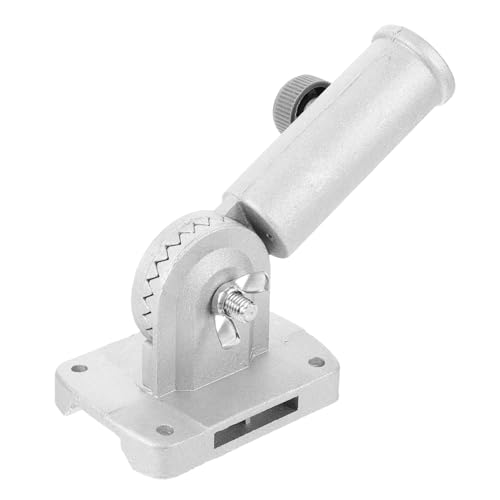 TOBBOMEY Verstellbare Fahnenstange Wandhalterung aus Aluminiumlegierung Langlebiger Fahnenmast Halter für Hauswand Vielseitiger Flaggenhalter für Party Festdekorationen Robust und von TOBBOMEY