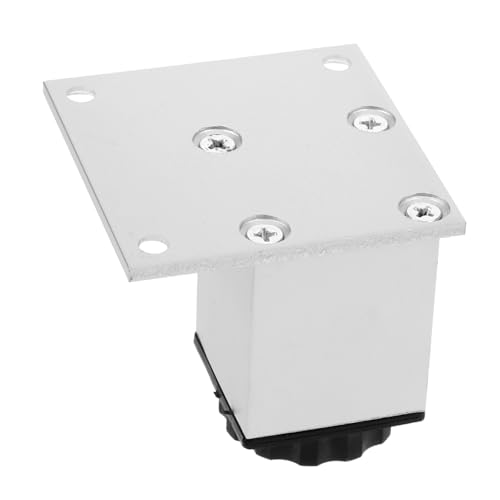 TOBBOMEY Verstellbare Möbelfüße Aluminiumlegierung Höhenverstellbar Stabil Robust Erweiterbar Möbelbeine für Sofa Schrank Tisch Unterstützend Tragefähig TOBBOMEY Verstellbare Möbelfüße Aluminiumlegierung Höhenverstellbar Stabil Robust Erweiterbar Möbelbeine für Sofa Schrank Tisch Unterstützend Tragefähig von TOBBOMEY