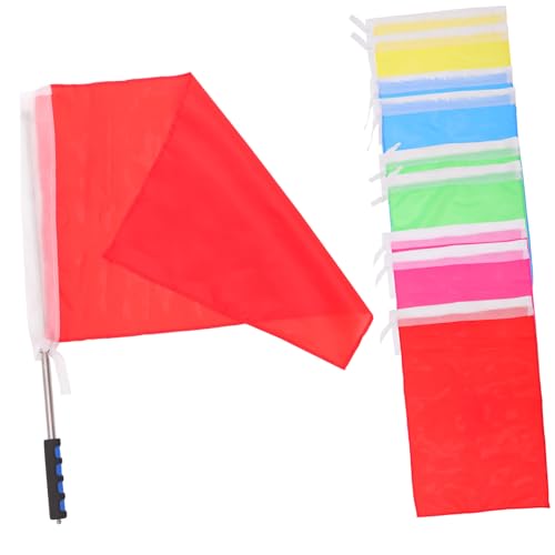 TOBBOMEY Verstellbare Rostfreie Fahnenstange mit Robustem Tragbarem Guide Flag Vielseitig Einsetzbar für Outdoor Fahnenmast Professionelle Fahnenmast Erweiterung Zufällige von TOBBOMEY