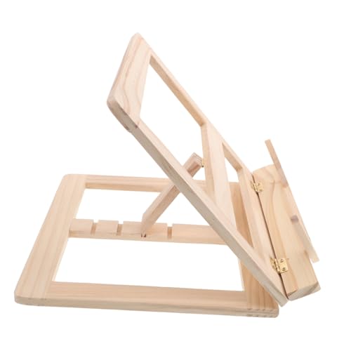 TOBBOMEY Verstellbarer Holz Leseständer für Bücher und Tablets Ergonomischer Klappbarer Buchhalter für Büro Schule und Zuhause Platzsparend und Komfortabel zur Haltungsschonung TOBBOMEY Verstellbarer Holz Leseständer für Bücher und Tablets Ergonomischer Klappbarer Buchhalter für Büro Schule und Zuhause Platzsparend und Komfortabel zur Haltungsschonung von TOBBOMEY