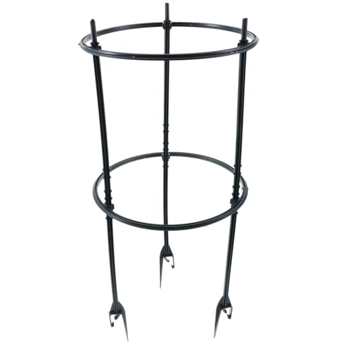 TOBBOMEY Vertikales Pflanzregal Stab Ring Pflanzenstütze für Kletterpflanzen Dekoratives Grünes Rankgitter für Zimmer und Topfpflanzen Stabiler Pflanzenhalter für Hortensien und Stauden im TOBBOMEY Vertikales Pflanzregal Stab Ring Pflanzenstütze für Kletterpflanzen Dekoratives Grünes Rankgitter für Zimmer und Topfpflanzen Stabiler Pflanzenhalter für Hortensien und Stauden im von TOBBOMEY
