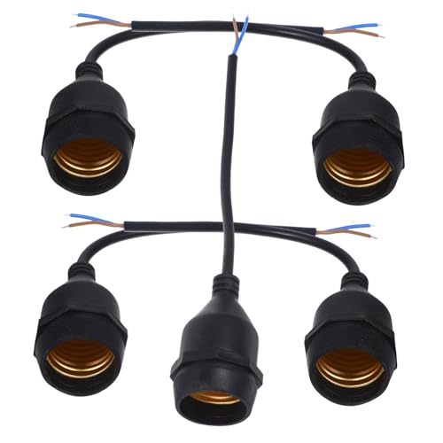 TOBBOMEY Vintage Lampenfassung Retro Pendelleuchten Sockel aus Stabilem Gummi und Kupfer Deckenleuchte Ersatz Langlebig Geeignet für DIY Beleuchtung Bar Zuhause TOBBOMEY Vintage Lampenfassung Retro Pendelleuchten Sockel aus Stabilem Gummi und Kupfer Deckenleuchte Ersatz Langlebig Geeignet für DIY Beleuchtung Bar Zuhause von TOBBOMEY