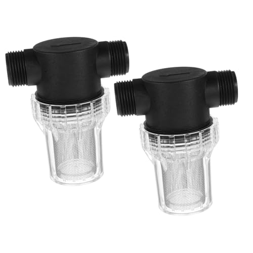 TOBBOMEY Vorfilter Wasserfilter mit Mesh Sieb Langlebiger Gartenschlauch Sedimentfilter für Hochdruckreiniger Bewässerung und Hauswasseranlage Einfach zu Reinigen und Wiederzuverwenden TOBBOMEY Vorfilter Wasserfilter mit Mesh Sieb Langlebiger Gartenschlauch Sedimentfilter für Hochdruckreiniger Bewässerung und Hauswasseranlage Einfach zu Reinigen und Wiederzuverwenden von TOBBOMEY