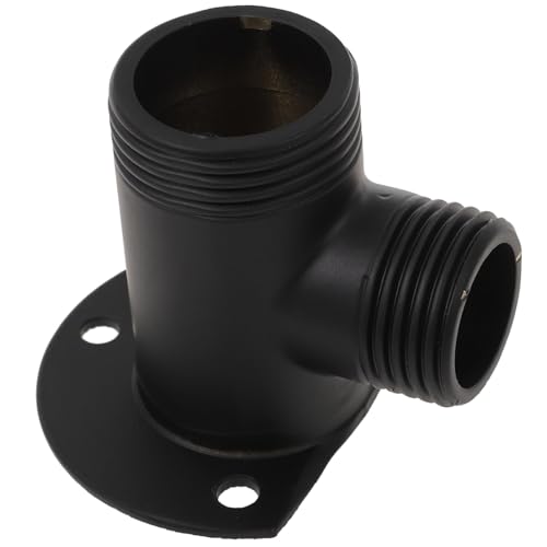 TOBBOMEY Wandmontage Duschschlauch Adapter Kupfer Mixer Ventil Installationskit Eckventil Befestigung ohne Bohren für Badezimmer Armatur Ersatz von TOBBOMEY