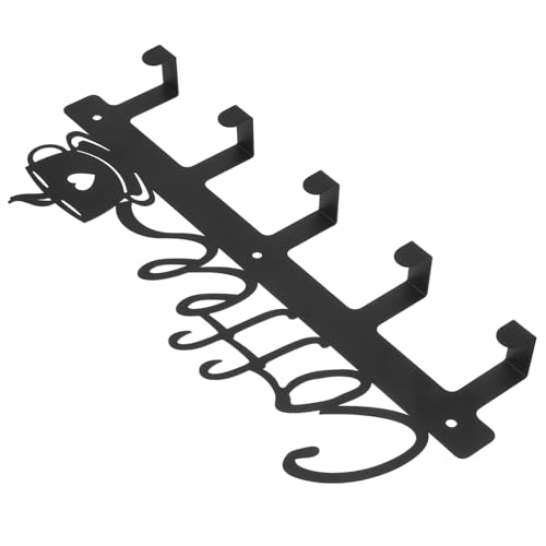 TOBBOMEY Wandmontierter Becherhalter Haken Moderner Kaffee tassenhalter für Küche Platzsparender Wandregal Organizer zum Aufhängen und Trocknen von Kaffeetassen und Trinkbechern von TOBBOMEY