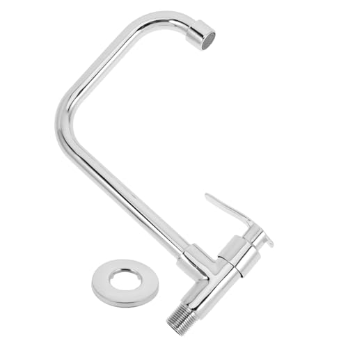 TOBBOMEY Wandmontierter Horizontaler Einhebel Kaltwasserhahn aus Messing mit Teil Schnellöffnung Vielseitig Drehbar Platzsparend für Küche Camper und Waschmaschine Langlebige Küchenarmatur TOBBOMEY Wandmontierter Horizontaler Einhebel Kaltwasserhahn aus Messing mit Teil Schnellöffnung Vielseitig Drehbar Platzsparend für Küche Camper und Waschmaschine Langlebige Küchenarmatur von TOBBOMEY
